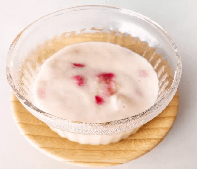 Strawberry Milk Pudding with Koji Amazake